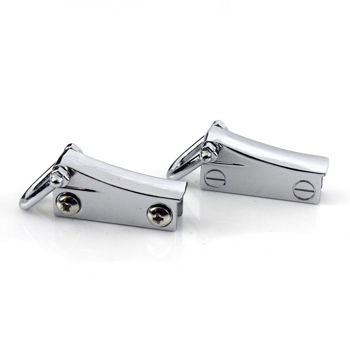 Light Silver 2 шт. металлическая сумка с боковым якорем ластовица зажимы для вешалки сумка с боковым краем подвеска в виде якоря фурнитура с D кольцами для сумки кошелек ремень - Цвет: Light Silver