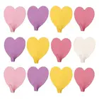 12 шт настенные крючки в форме сердца клей Вешалки крючок, Не оставляющий следов надежный дизайн вешалка ключ декоративные настенные крючки для дома Кухня
