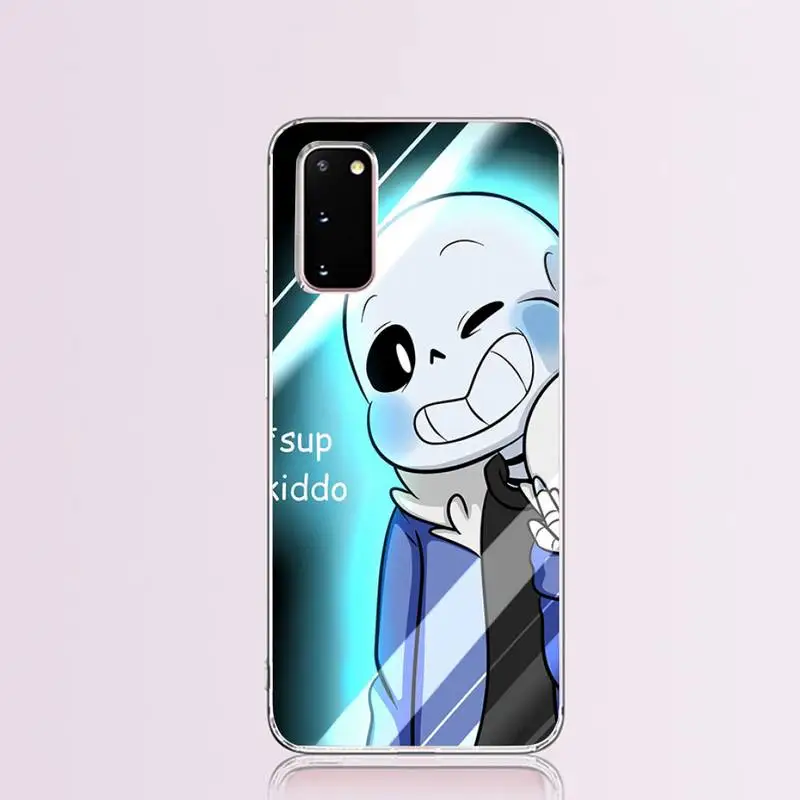 

Undertale Sans And His Puns DIY Painted Bling Phone Case for Samsung S9 plus S5 S6 S7 edge S8 S10 plus
