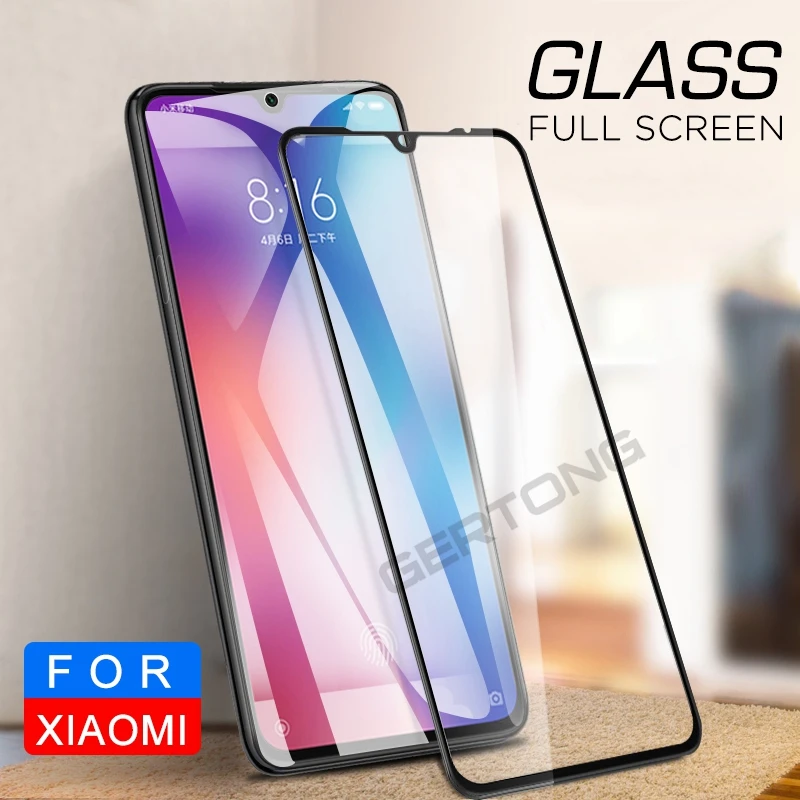 9H Полностью защитное закаленное стекло для Xiaomi Mi 9 SE 9T Pro 5G Lite CC9 E защита