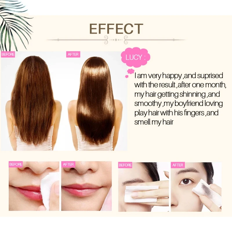 Чистый натуральный органический Экстра виргинское кокосовое масло для волос и