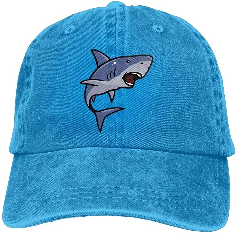 

Shark Unisex Adult Baseball Hat Sports Outdoor Cowboy Cap Snapback Black Baseball Hats Summer Outdoors Sport Cap