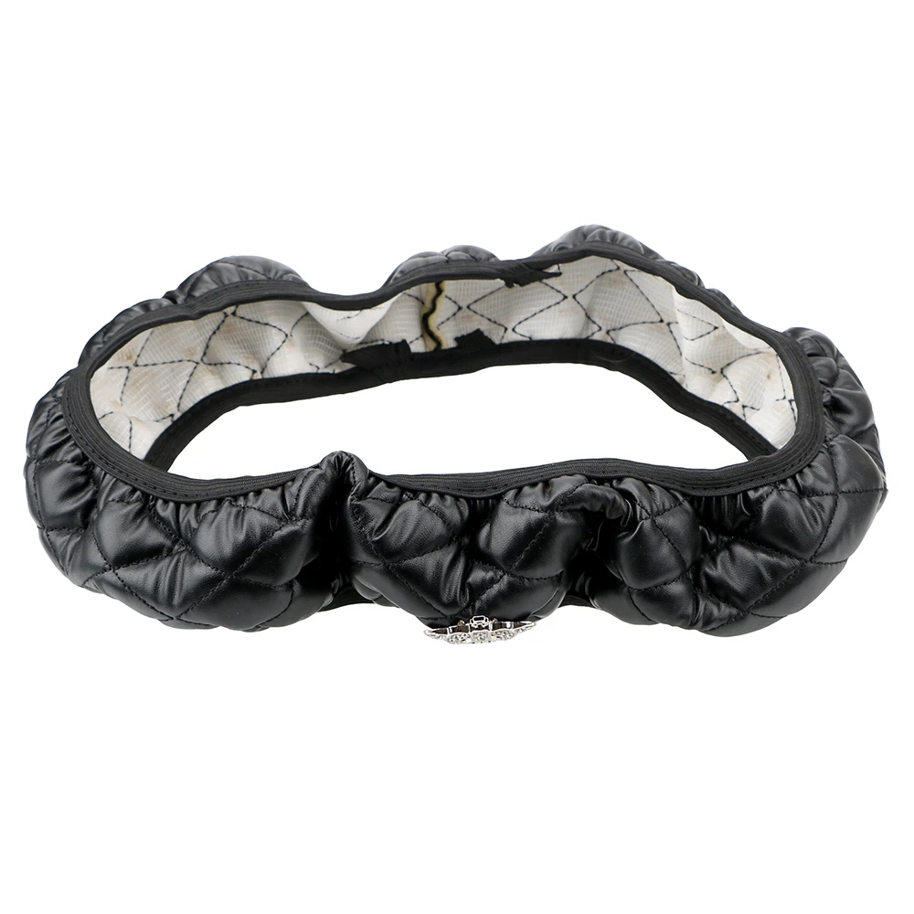 Чехол на руль LEEPEE аксессуары для салона автомобиля Хрустальная корона диаметр