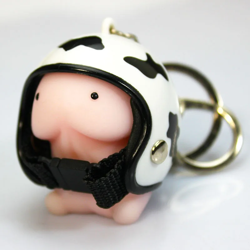 Колпачок для мотоцикла креативный шлем кольцо ключей пинчевая игрушка мягкий