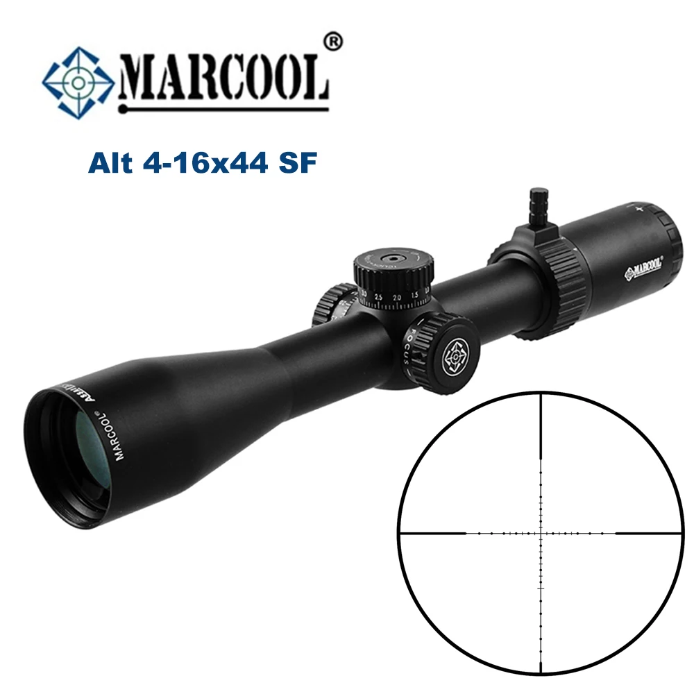Тактический винтовочный прицел Marcool Alt 4-16x44 SF пневматической винтовки оптический