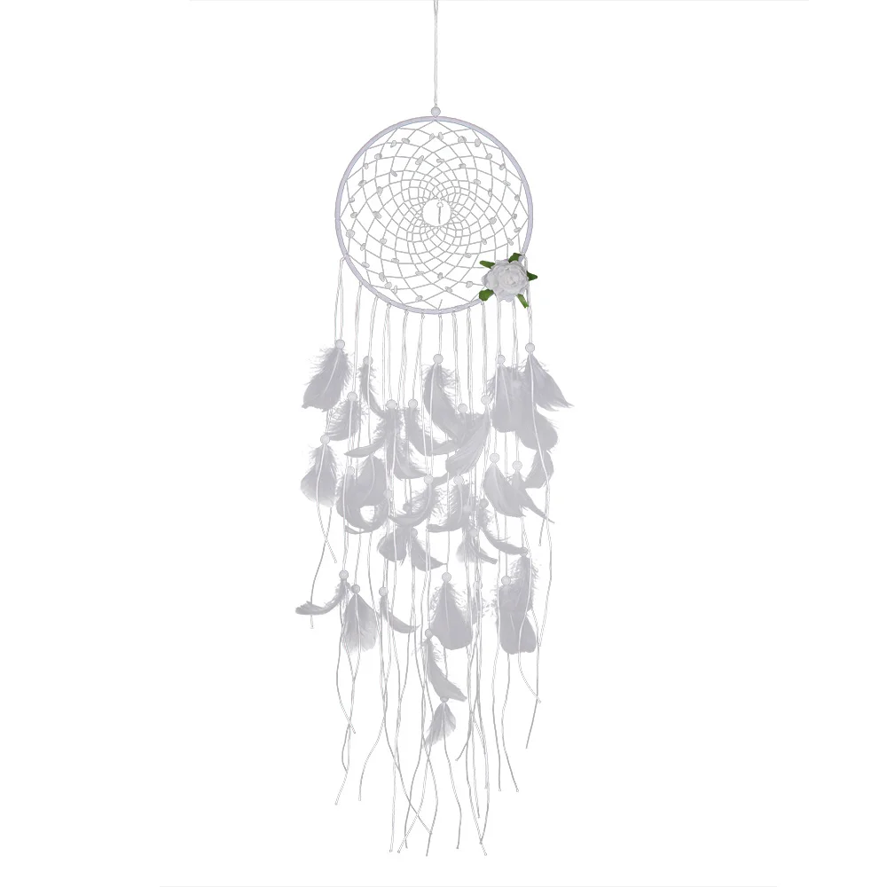 

2019 Wind Chime LED Light Crafts Dreamcatcher Modern Car Net for Ornament For Home Decoration Drop Shipping