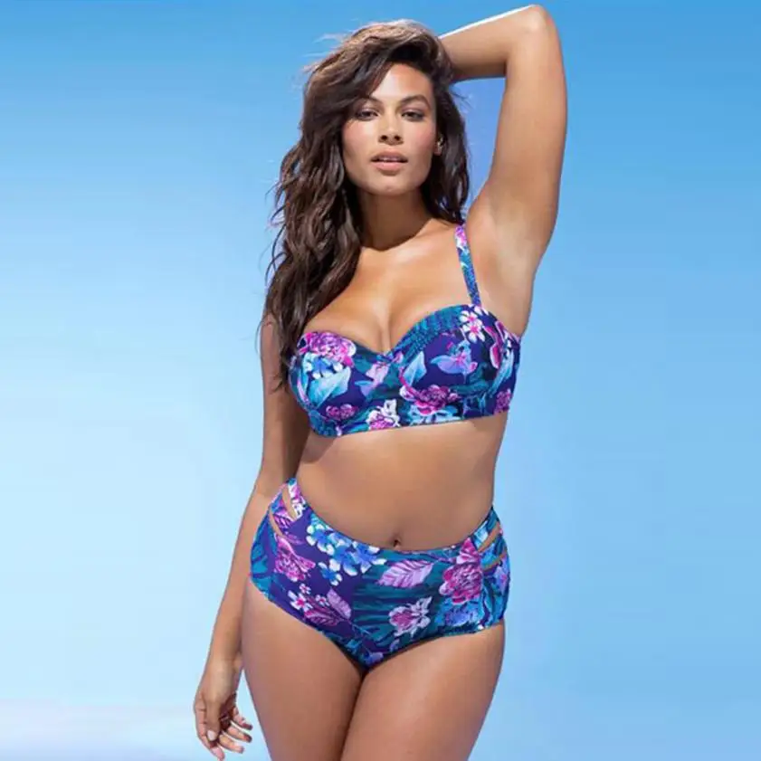 Женский купальный костюм размера плюс 2020 сексуальный женский купальник с