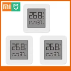 Новый беспроводной цифровой термометр Xiaomi Mijia Bluetooth 2, умный электрический гигрометр, термометр, работает с приложением Mijia