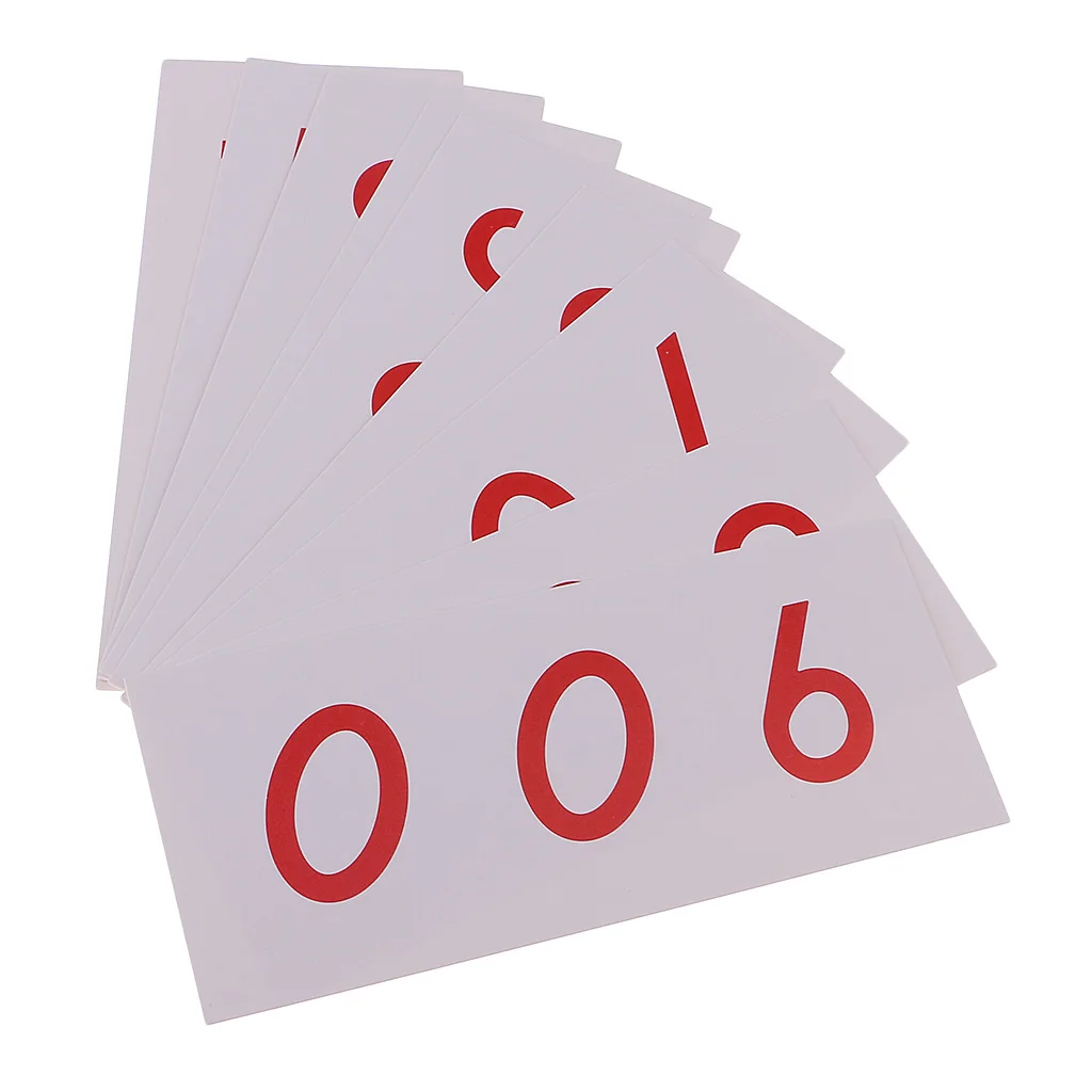 

Монтессори Math 1-9000 номер обучения бумажная карта для дошкольной помощи