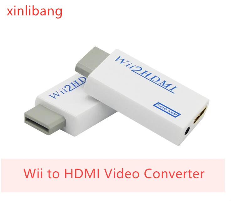 Адаптер Wii в HDMI преобразователь FullHD 1080P 2 3 5 мм аудио для ПК HDTV монитора дисплея |