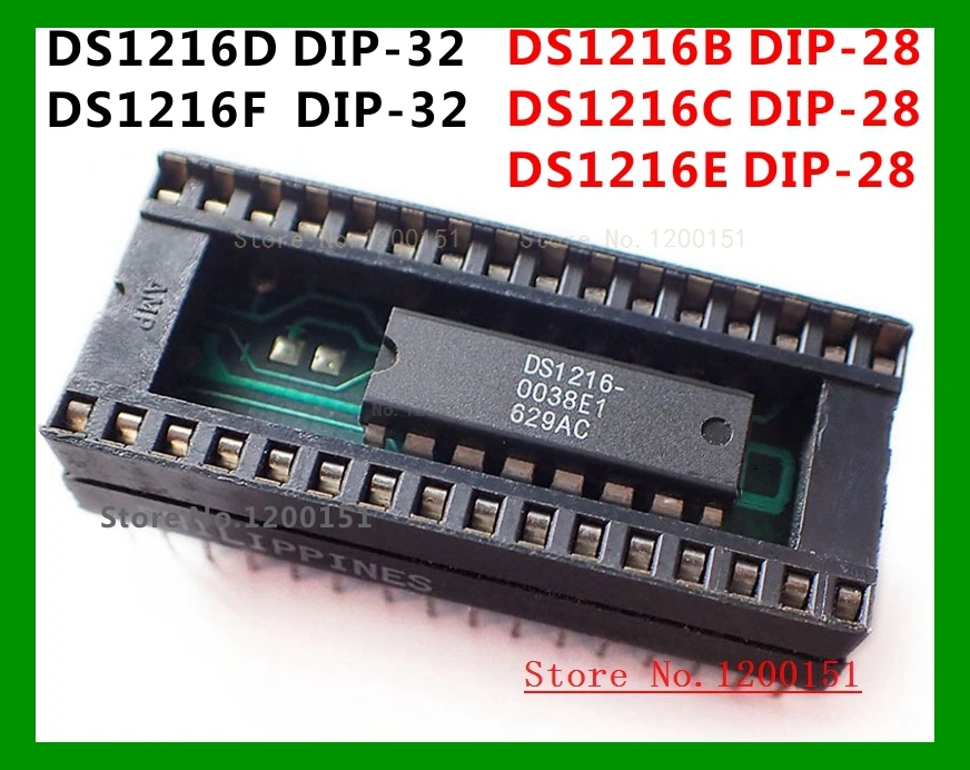 DS1216 DS1216B DS1216C DS1216D DS1216E DS1216F DIP