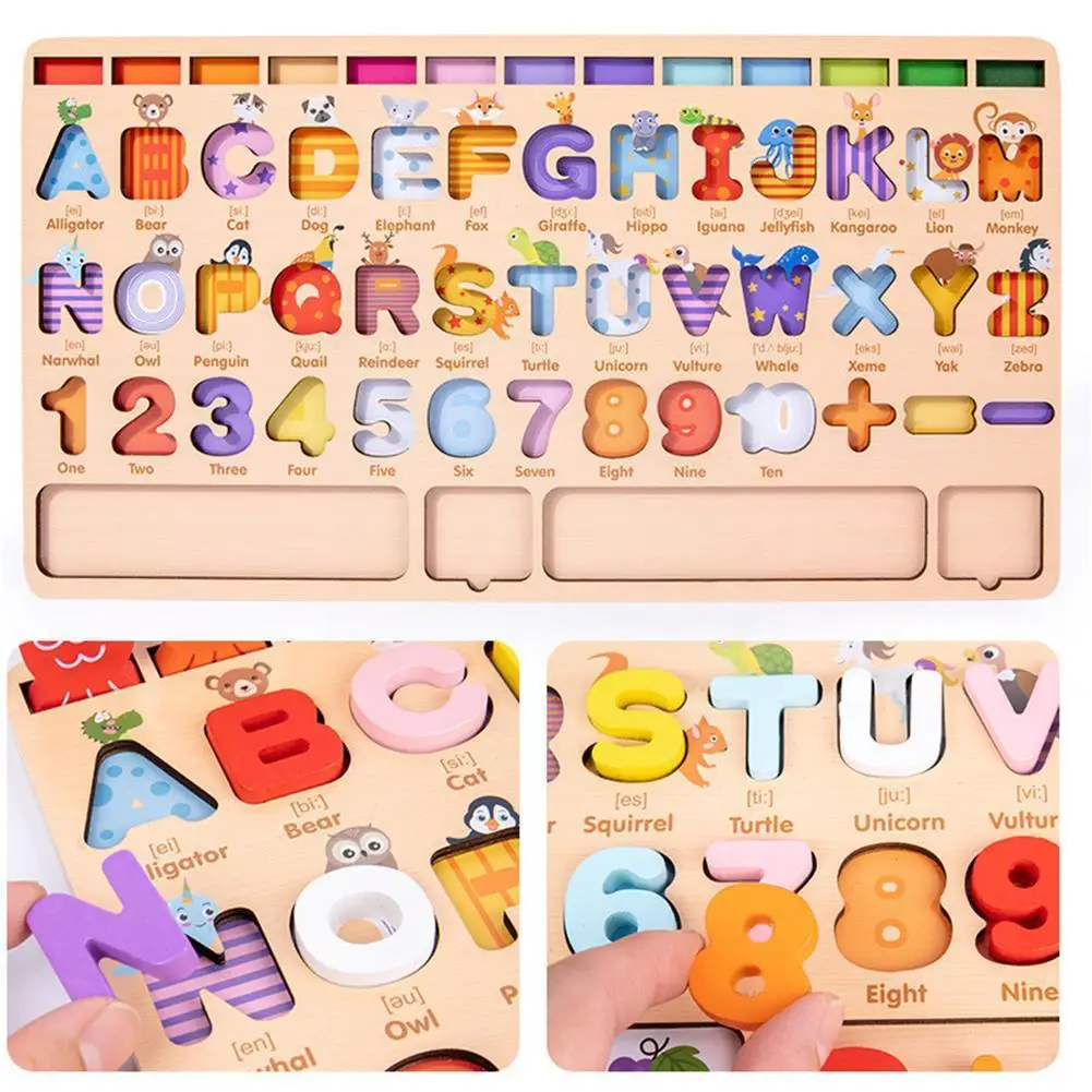 

Children Montessori Educational Wooden Toys Busy Board Counting Fishing Toy Preschool Math Geometry Wooden Children's Monte Q5c1