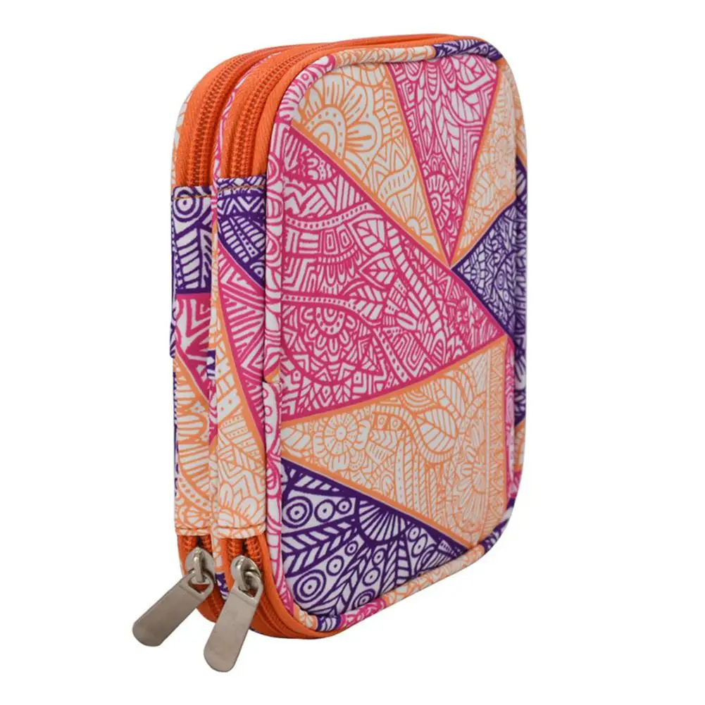 Инструмент для плетения сумка хранения оранжевый треугольный крючком игла