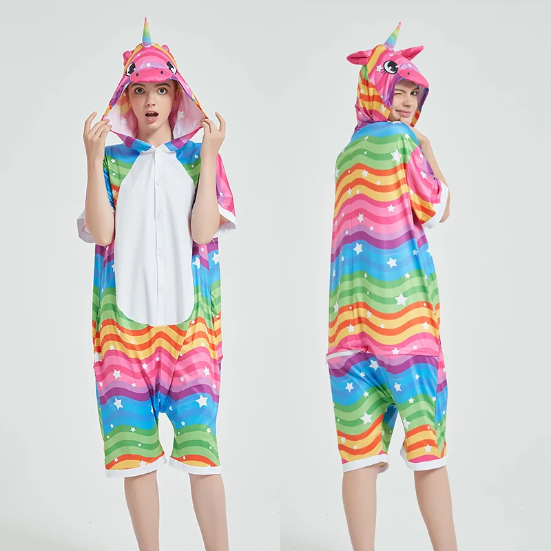 Пижама кигуруми с единорогом для взрослых 2020 |