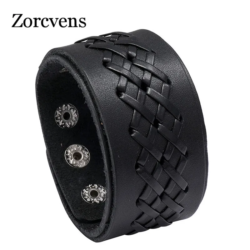 Новинка Модные Винтажные многослойные кожаные браслеты ручной работы с