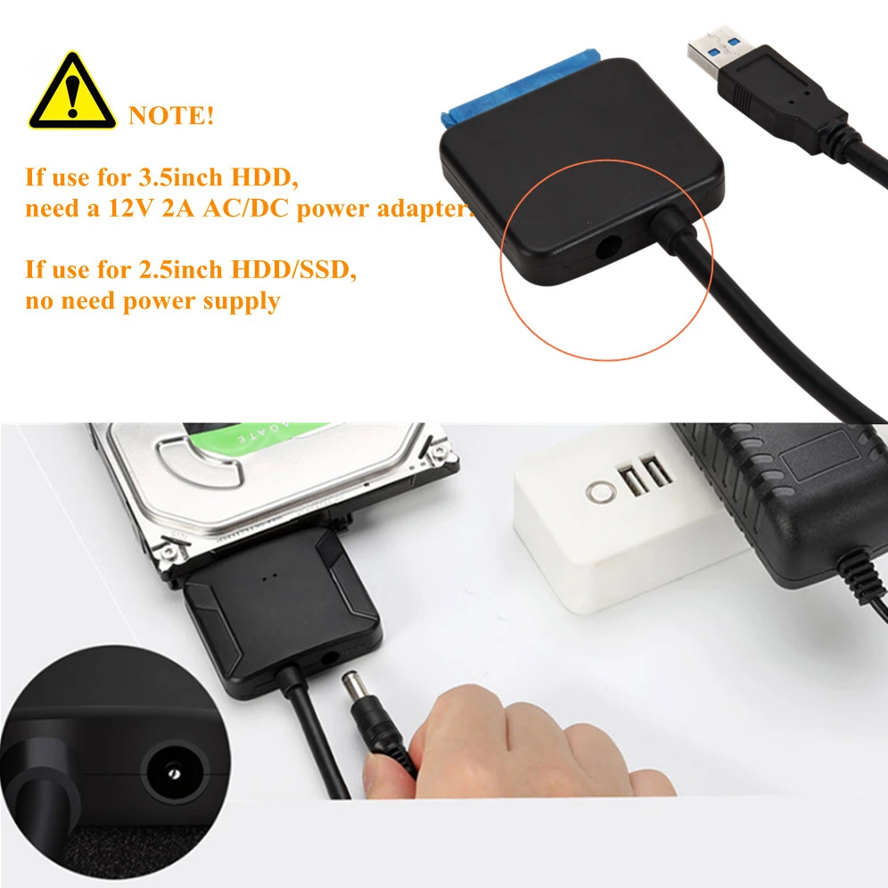 Grwibeou USB 3 0 SATA кабель Sata адаптер преобразования кабели Поддержка 2 5/3 5 дюймов