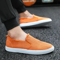 new mens casual shoes fashion hot selling thick soled canvas shoes lightweight comfortable and breathable walking mens shoes