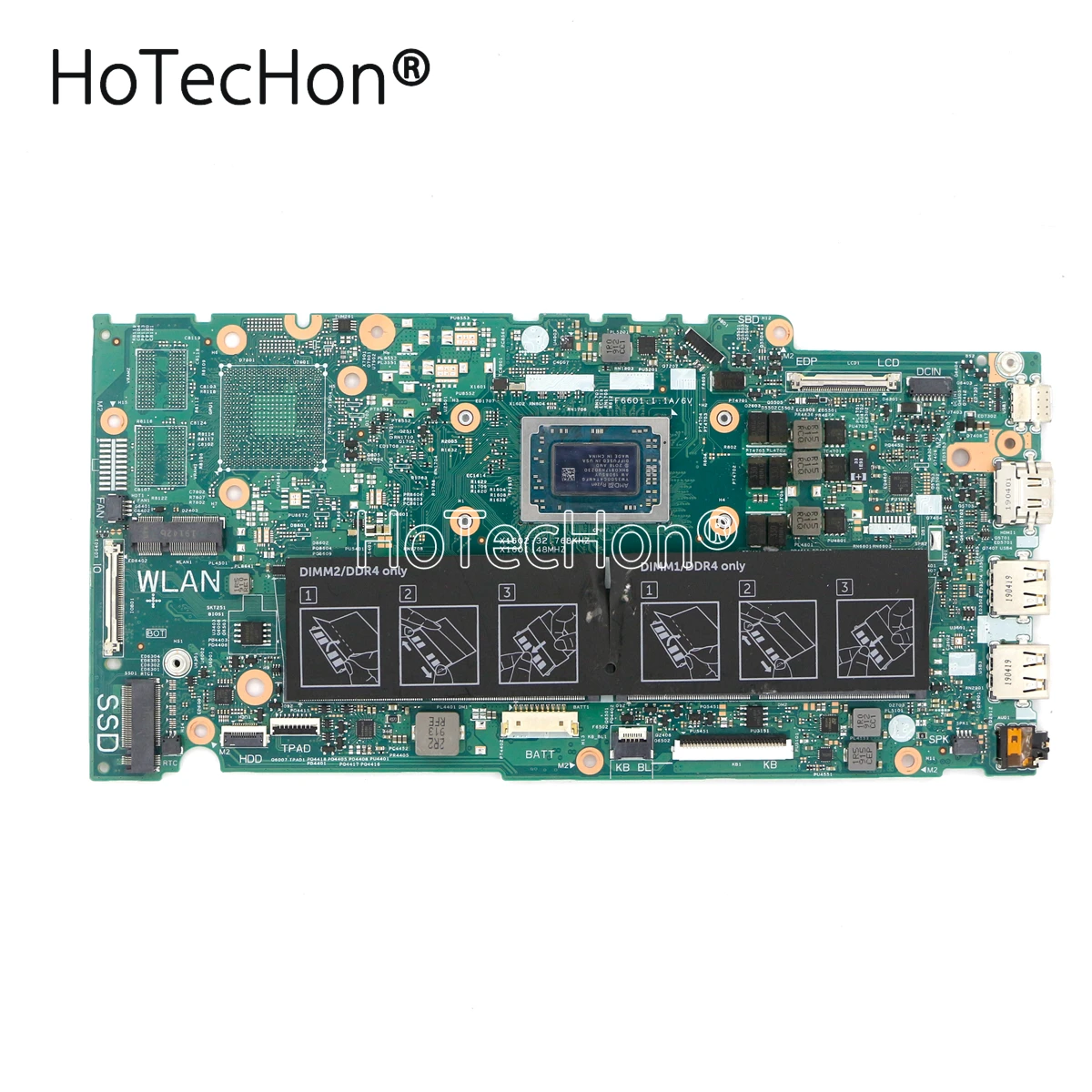 

Материнская плата 6KD8J - OEM UMA 18796-1 YJT6M с процессором Ryzen 3500 2,1 ГГц для ноутбуков Dell Inspiron 14 5485