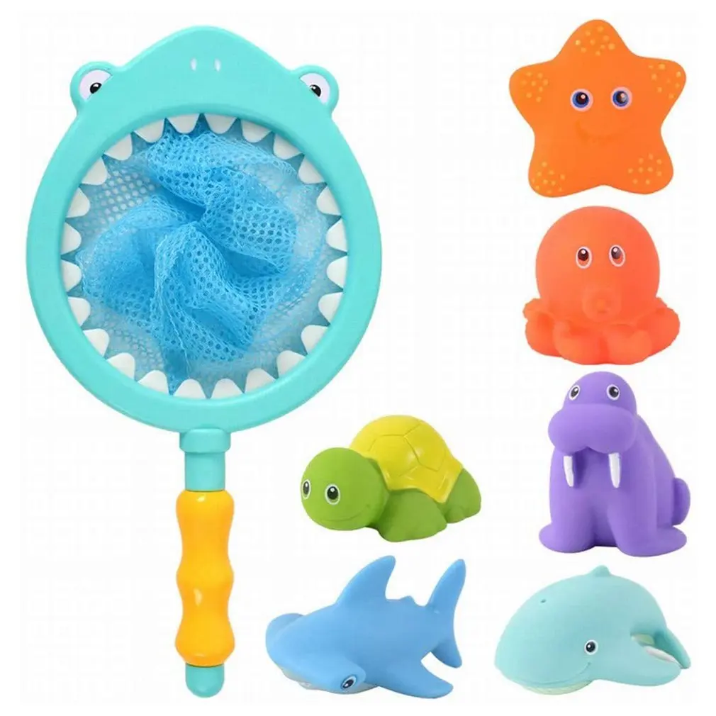 

Bath Toy Floating Animals Squirts Toys For Kids Squirts Water Game Playing Set Baby Bathroom Funny Toy for Children