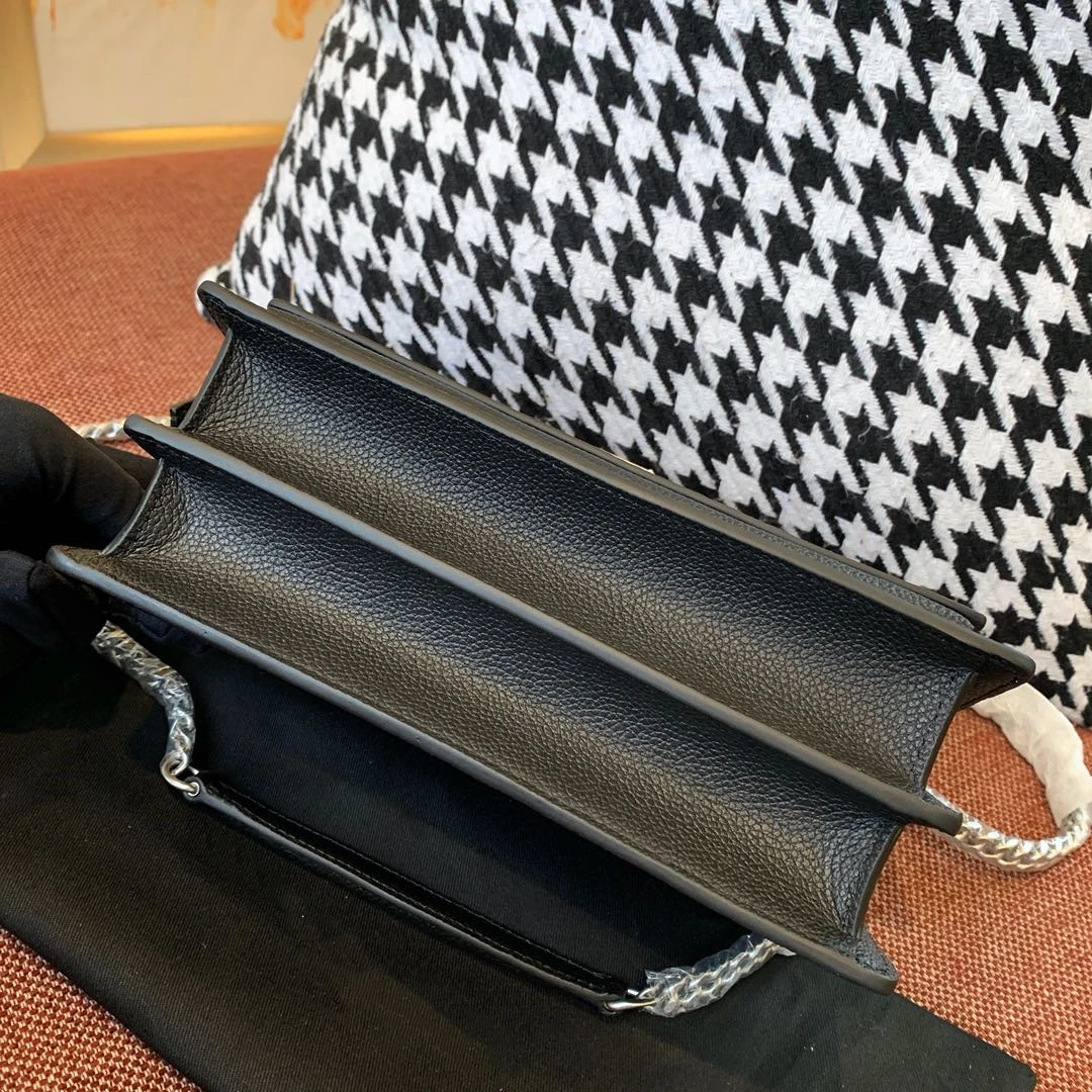 

2021 New Black Women's High Quality Leather Portable Shoulder Bag With Multi Colors Brand Name Luxury Design And Retro Style