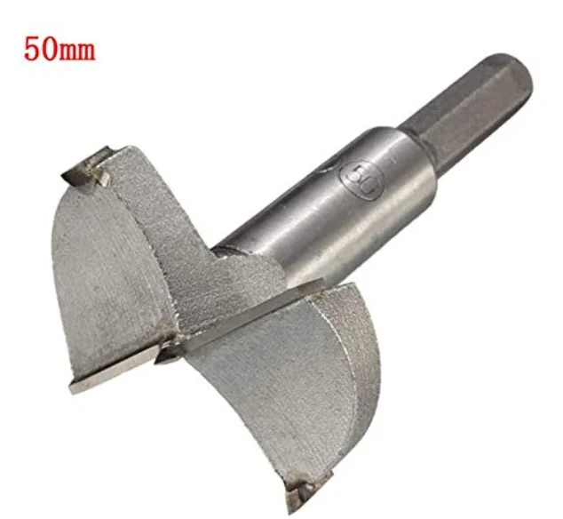 

1pcs 42mm 50mm woodworking reamer hole CNC alloy drill holes saw tool wood planks Openings drilling