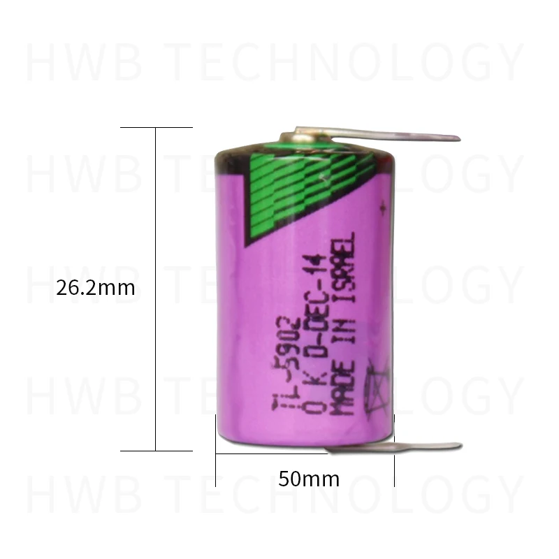 10 шт. оригинальная новинка (новая дата) для TADIRAN TL-5902 1/2AA ER14250 SL350 3 6 V 1/2 AA литиевая