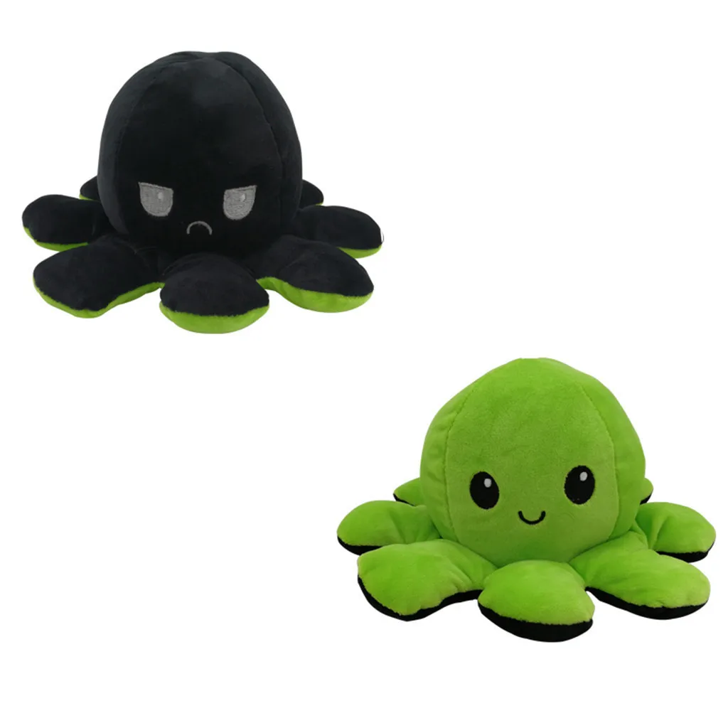 

Double-sided Pulpos Reversibles Child Toys Chirdren Kids Birthday Peluche Doll Flip Pulpo Plush Toy Gift Plpito Reversible#45