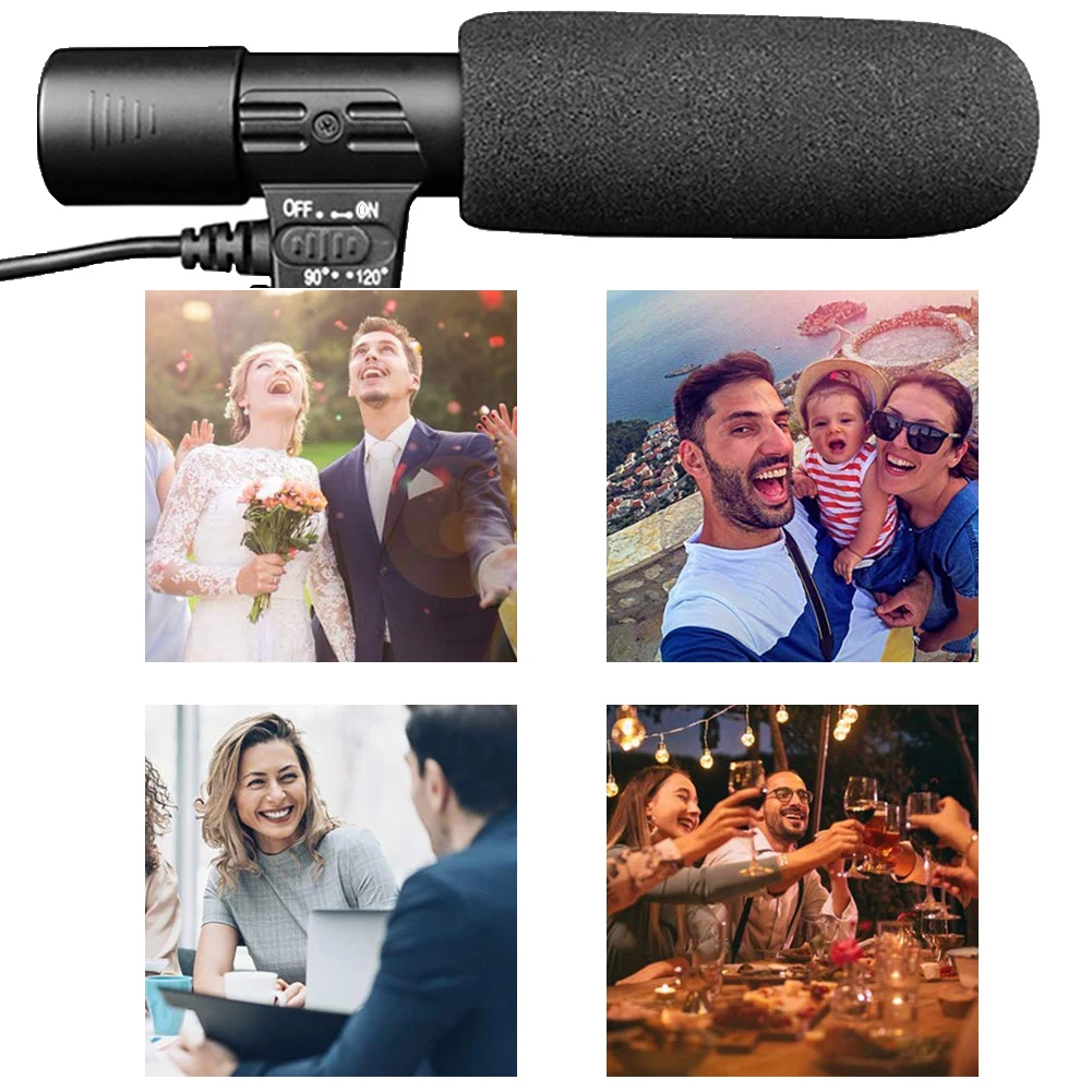 Стереомикрофон Mic портативная аудиосвязь MIC 01 профессиональная камера DV 3 5 мм