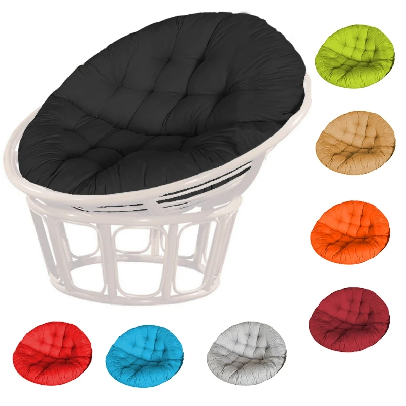 

Round Padded Seat Cushion Swing Chair Mat Hammock Round Pad Swing Seat Bird Nest Chair Cushion Hanging Basket Round Mat for Home