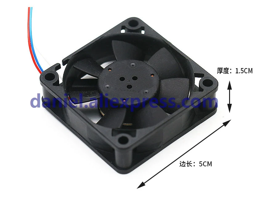 

PRPKDFAN TYP 512 F/2 5015 5CM 12V 85mA 1.0W 3-wire high-end cooling fan
