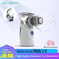 portable ultrasonic silent baby inhale nebulizer for child adult inalador nebulizador mesh atomizer health care steaming inhaler