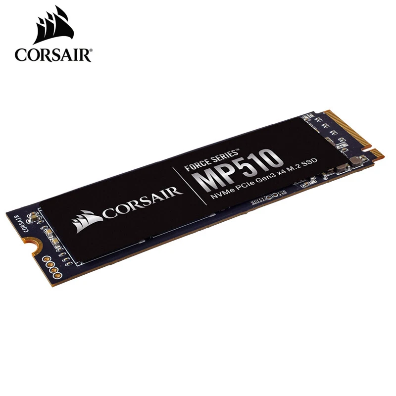 Твердотельный накопитель CORSAIR FORCE твердотельный MP510 240 ГБ 480 960 1920 3000 МБ/с. M.2 2280 |