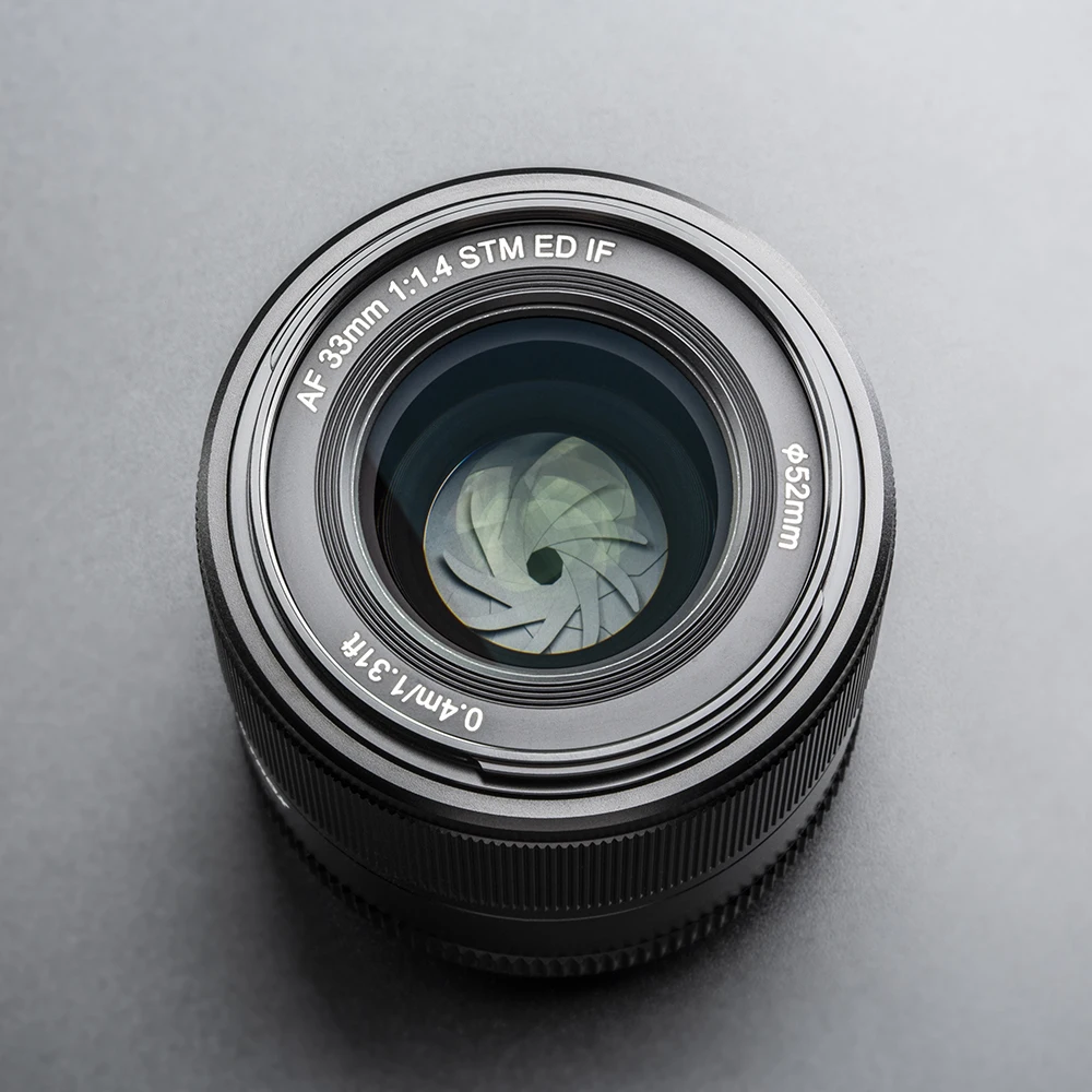 Объектив Viltrox 33 мм F1.4 STM с автофокусом APS-C для беззеркальной камеры Sony E-mount A7M3 A9 A7RII