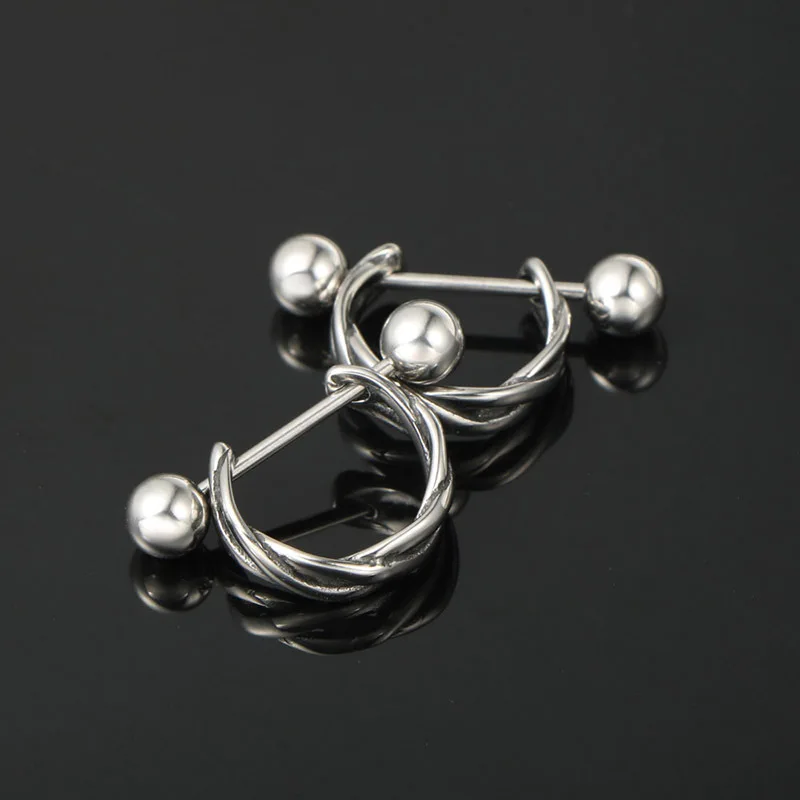 Hemiston модный Титан Сталь Четырехслойный разноцветный комбинезон серьги рок