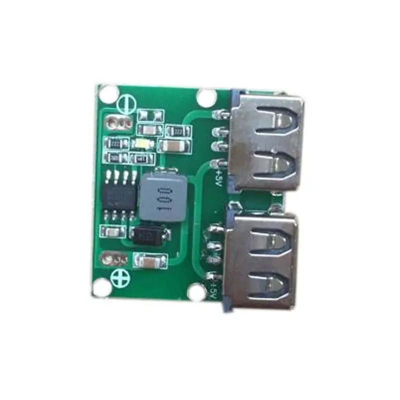 Горячая 3C-DC-DC Бак понижающий преобразователь 5V 3A Dual USB Зарядное устройство Модуль