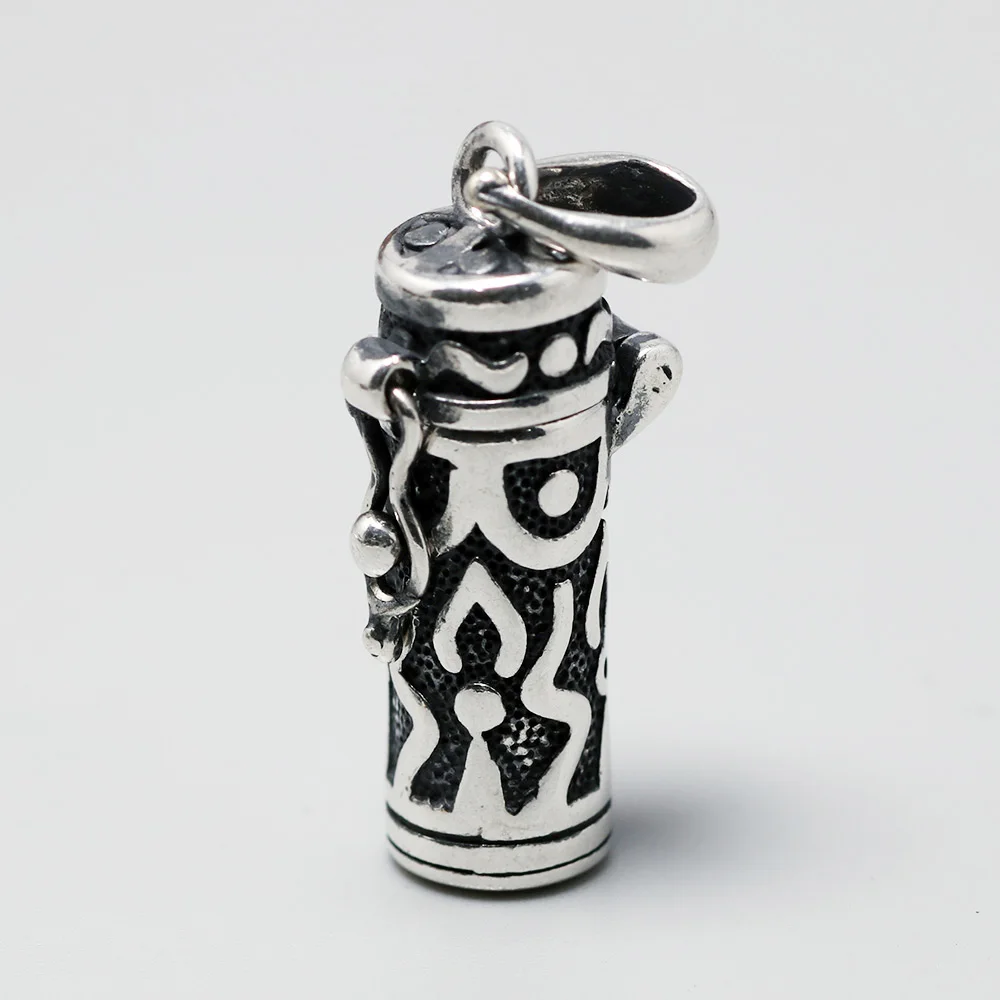 Подлинная Подвеска из стерлингового серебра 925 пробы опалубка Shurangama мантра