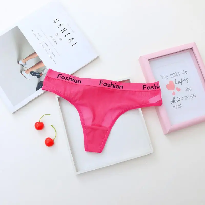 Модное Горячее предложение 2019 сексуальные стринги Прозрачное нижнее белье для