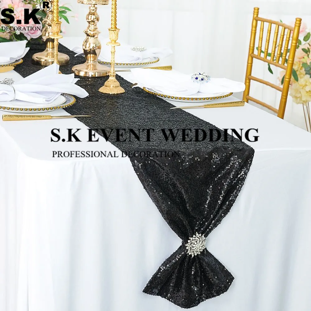 Оптовая цена вечерние скатерти с блестками для скатертей свадебные украшения
