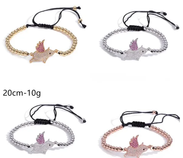 Летающий поросенок кристалл микро проложить cz Циркон кубический цирконий