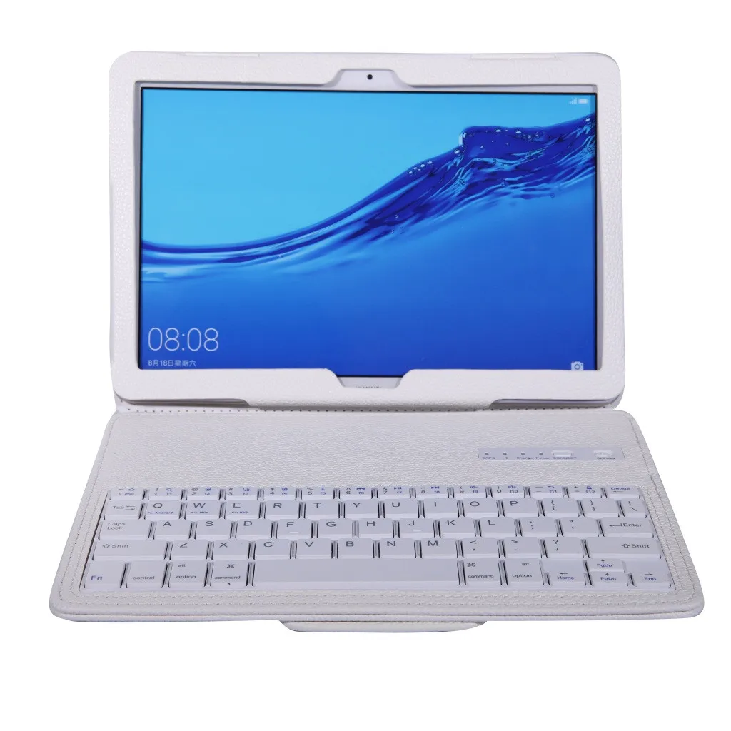 Ультратонкий чехол для Huawei Mediapad T5/C5 10 1 дюйма с беспроводной клавиатурой Bluetooth