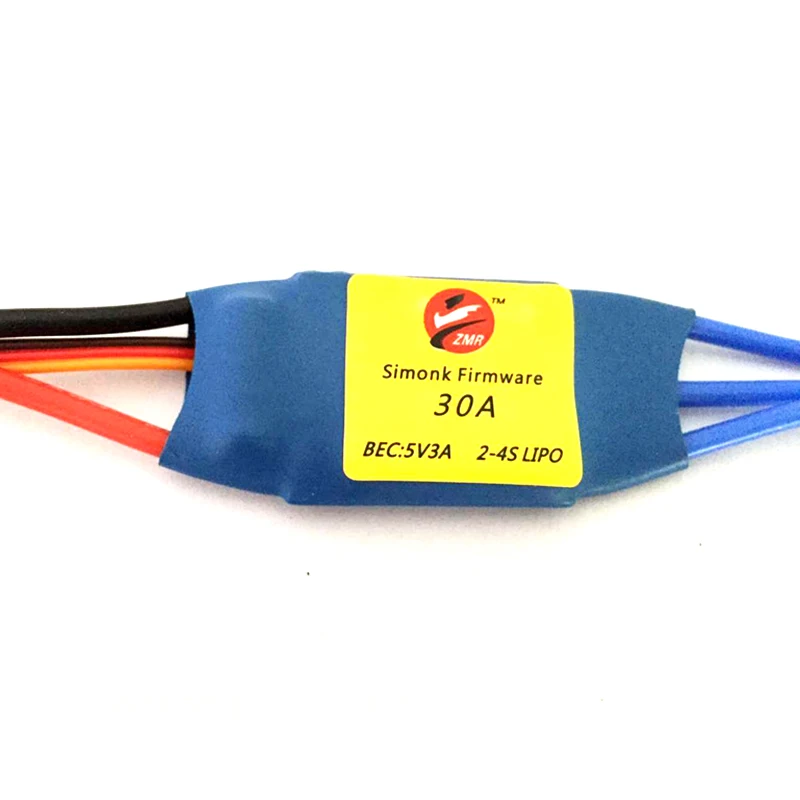 Фото ZMR SimonK прошивка 20A 30A 40A 5V3A бесщеточный ESC электрический регулятор скорости 2-4S LIPO ZMR SimonK прошивка 20A 30A 40A 5V3A бесщеточный ESC электрический регулятор скорости 2-4S LIPO