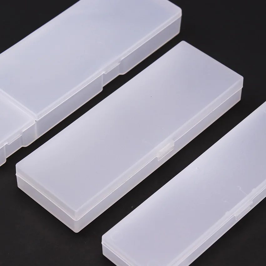 Прозрачный матовый чехол для карандашей пластиковая коробка хранения школьные