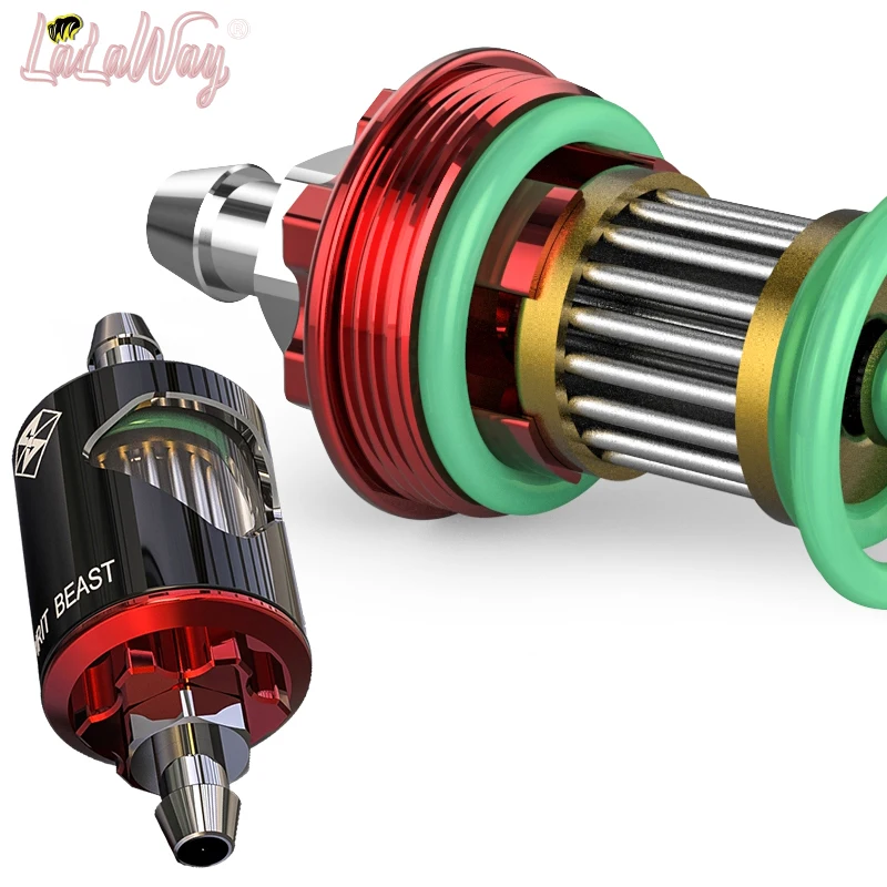 Универсальные Металлические топливные фильтры 1/4 дюйма с сильным магнитом для