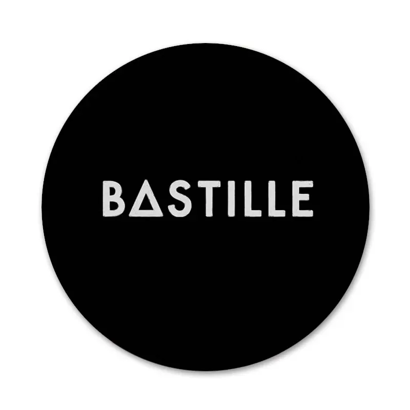 Классные значки с изображением браслета bastile металлические для украшения одежды