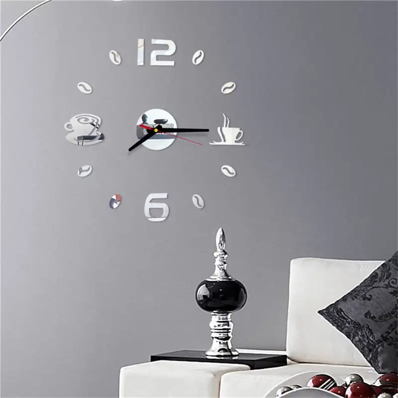 Настенные часы Reloj de pared 2019 изысканные 3D самодельные римские цифры акриловые