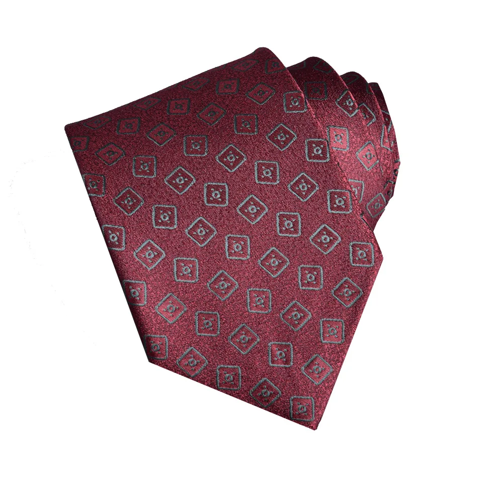 

Tie men's polyester business dress Jacquard administrative professional hand playing 8cm navy blue stripe summer new style