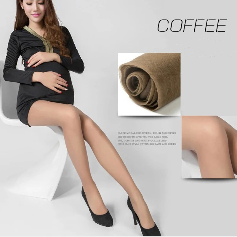 Одежда для беременных женщин летние колготки с полной защитой тонкие однотонные