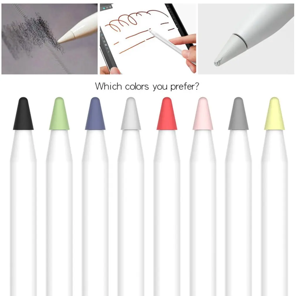 Сменный силиконовый чехол для Apple Pencil 1 2 8 шт. | Канцтовары офиса и дома