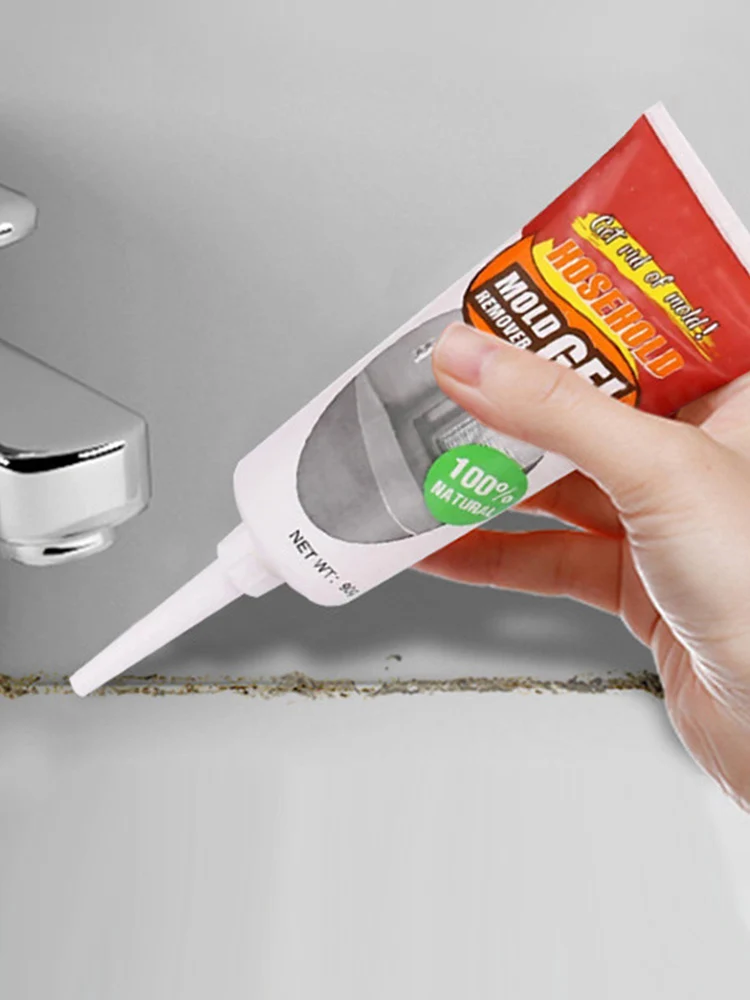 

5Pcs Household Deep Down Wall Mold Gel Mold Mildew Remover Ceramic Tile Pool 90g Gel Remover Cleaner Caulk