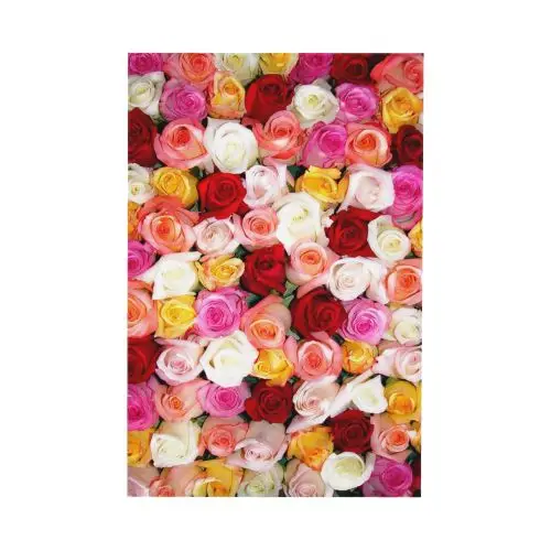 

Rose Flower Print Table Cloth Coffee TableCover Rectangular Tablecloth Waterproof Tablecloths Dining TableCloth